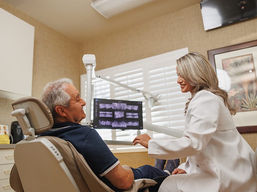 Who is a candidate for same-day implants